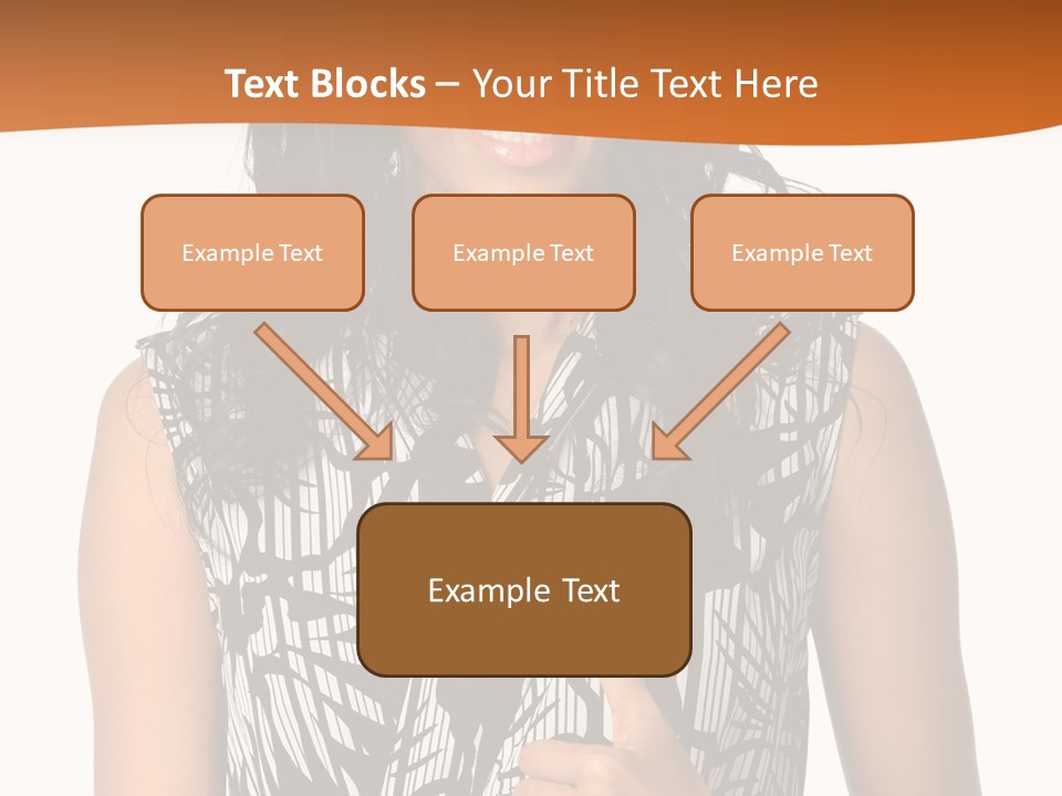Cute Beauty Black PowerPoint Template