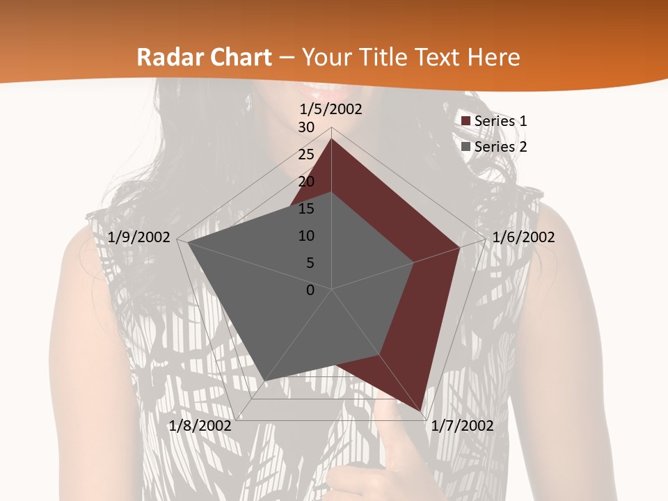 Cute Beauty Black PowerPoint Template
