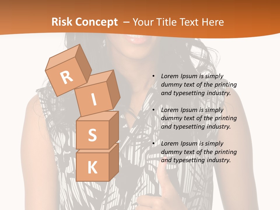 Cute Beauty Black PowerPoint Template