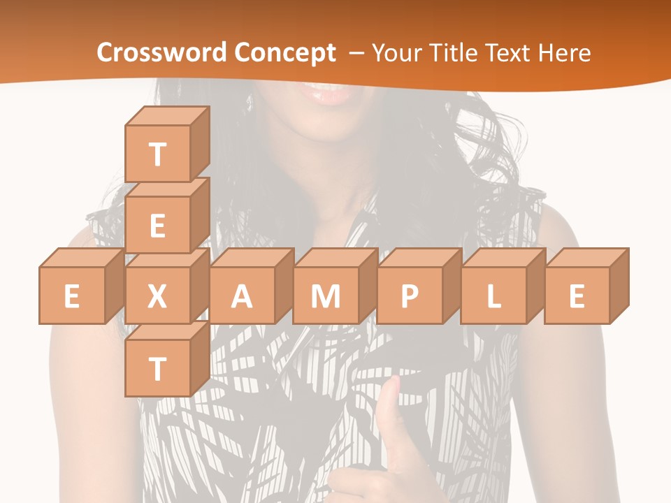 Cute Beauty Black PowerPoint Template