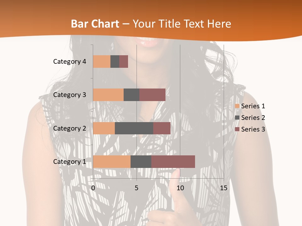 Cute Beauty Black PowerPoint Template