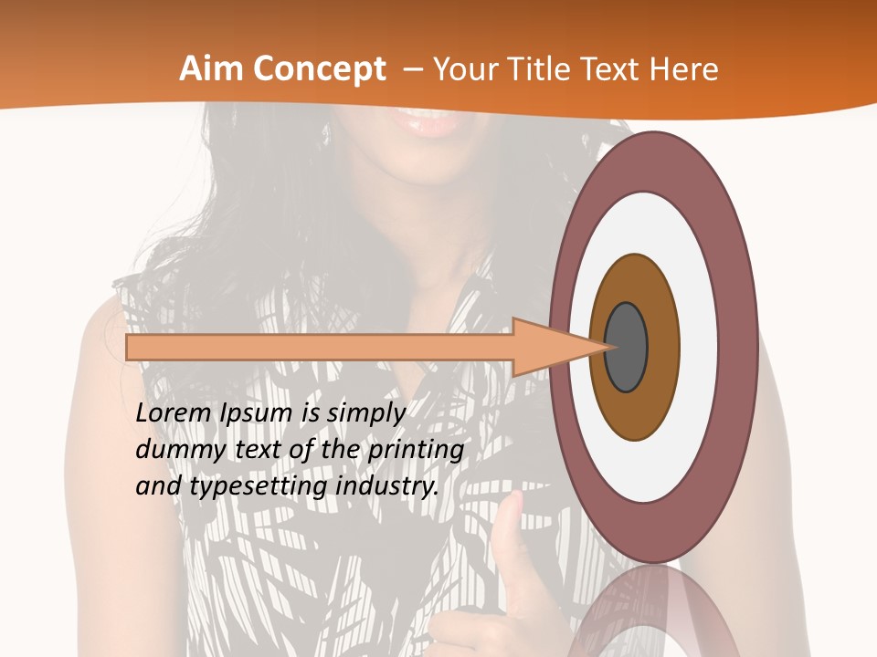 Cute Beauty Black PowerPoint Template