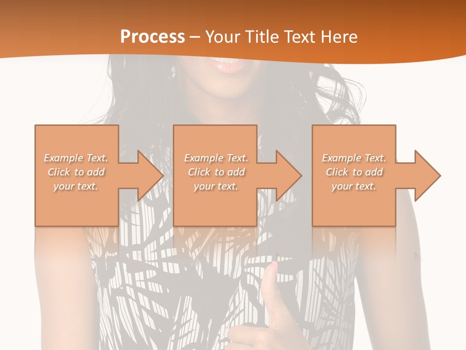 Cute Beauty Black PowerPoint Template