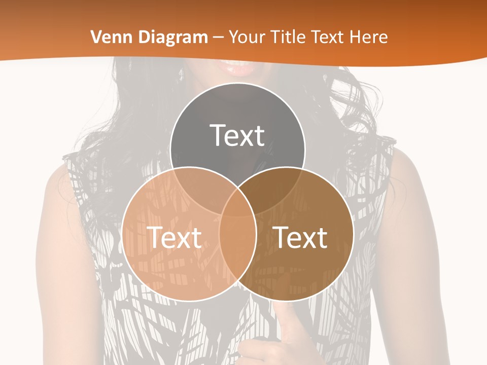 Cute Beauty Black PowerPoint Template