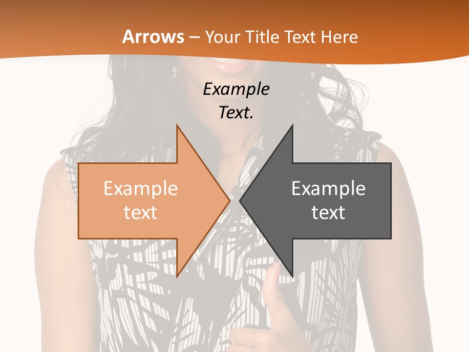 Cute Beauty Black PowerPoint Template