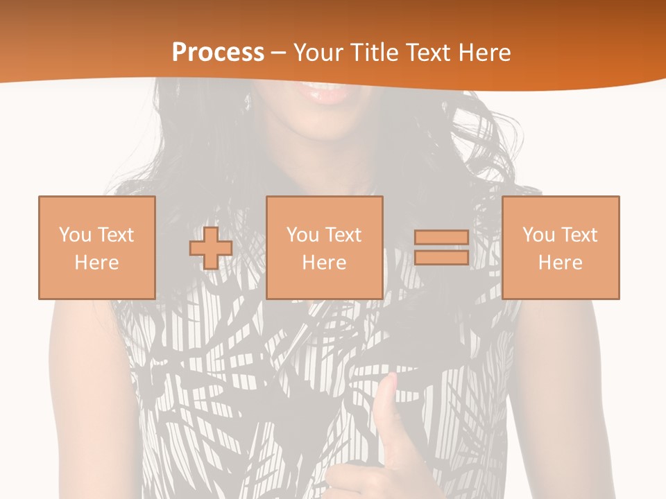 Cute Beauty Black PowerPoint Template
