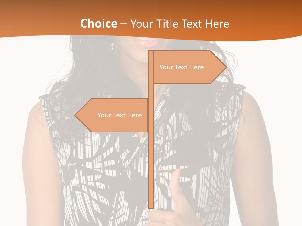 Cute Beauty Black PowerPoint Template