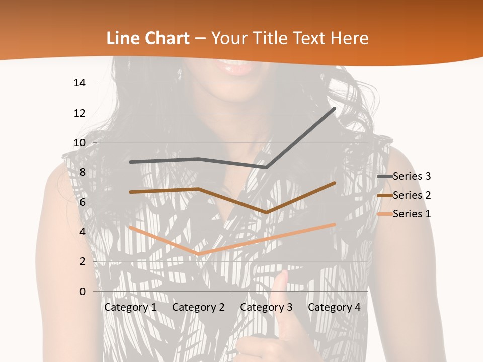 Cute Beauty Black PowerPoint Template