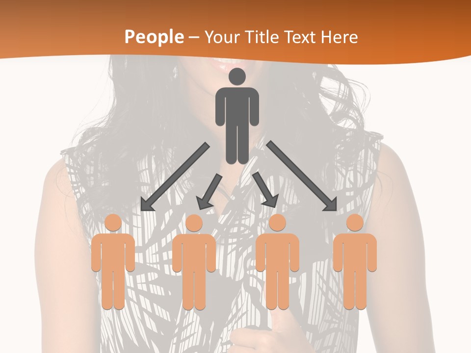 Cute Beauty Black PowerPoint Template