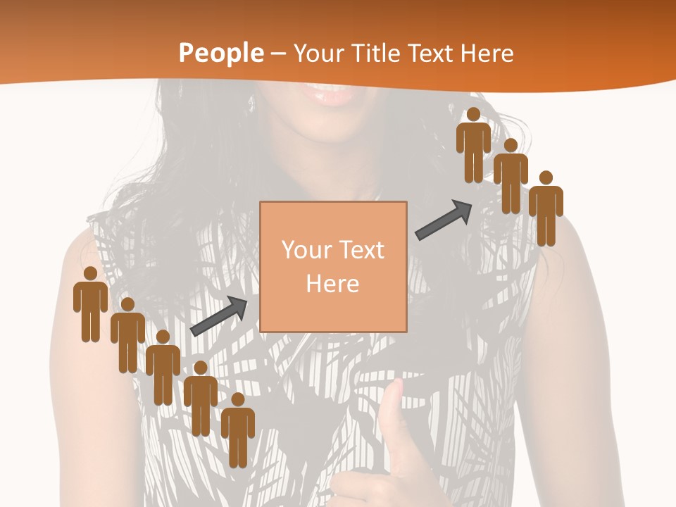 Cute Beauty Black PowerPoint Template