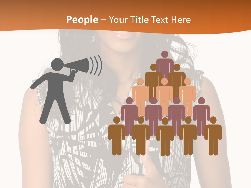 Cute Beauty Black PowerPoint Template