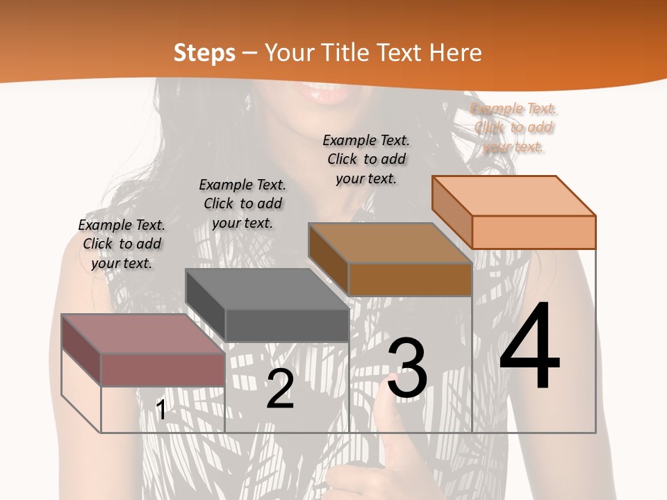 Cute Beauty Black PowerPoint Template