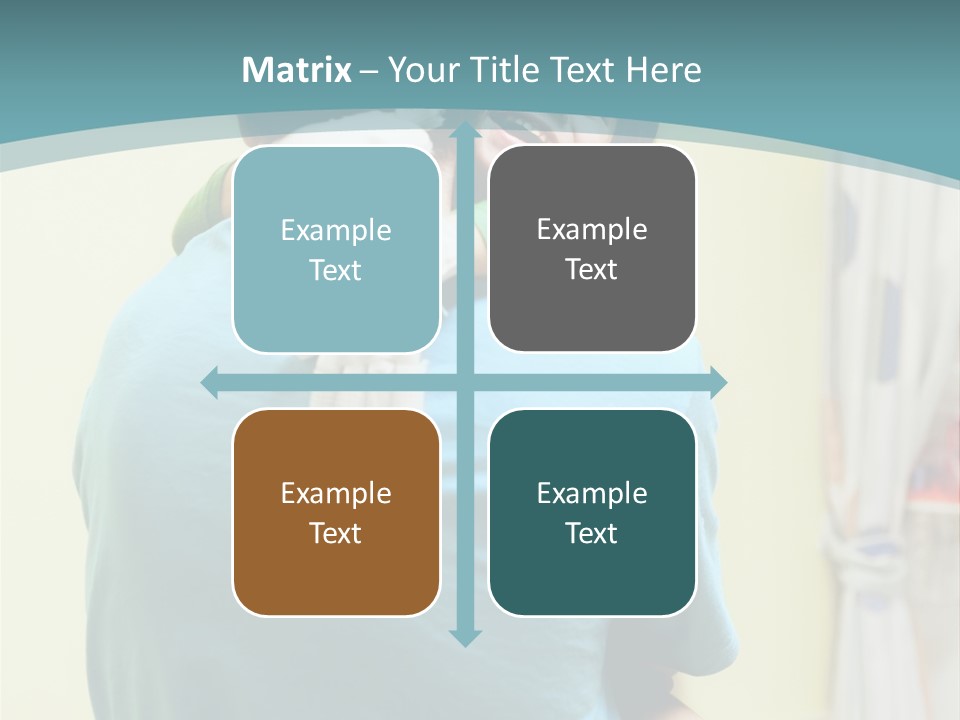 Growing Closeup Leaf PowerPoint Template