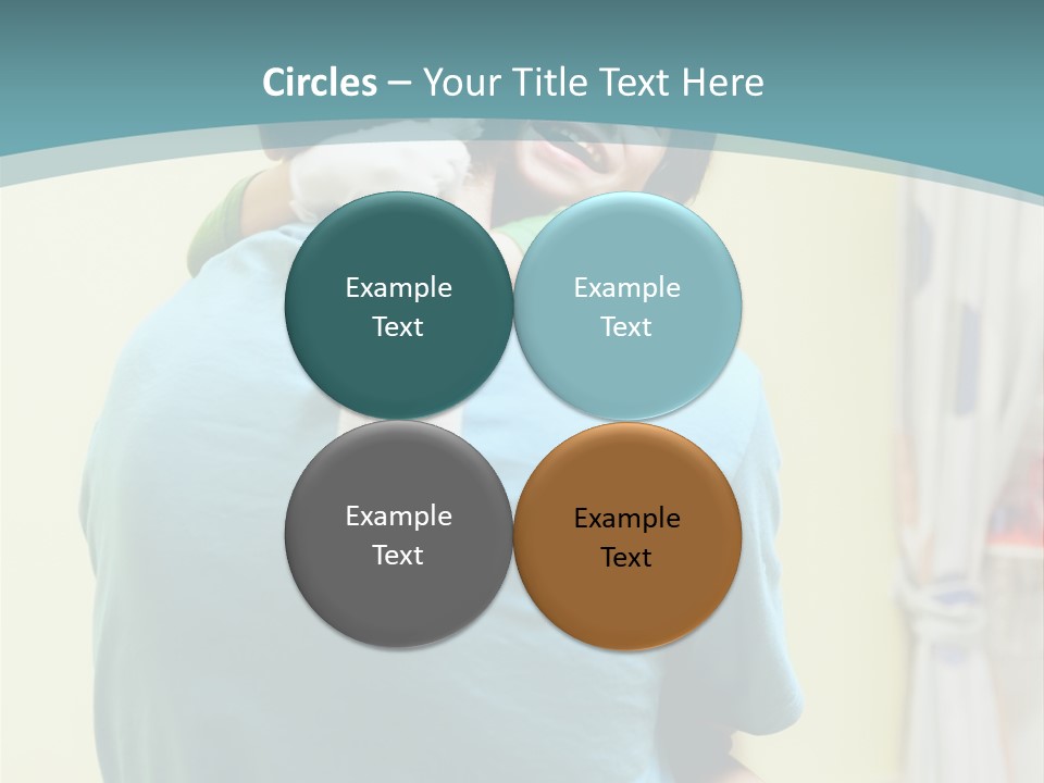 Growing Closeup Leaf PowerPoint Template