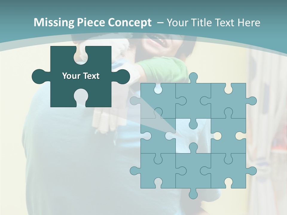 Growing Closeup Leaf PowerPoint Template