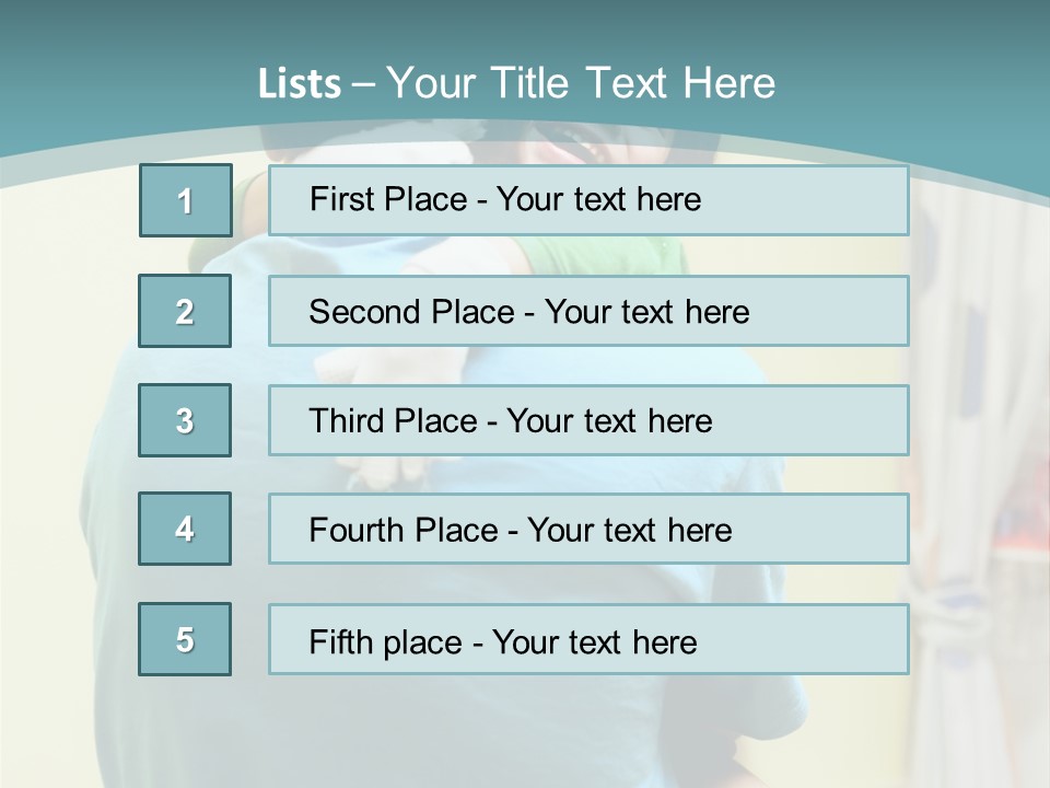 Growing Closeup Leaf PowerPoint Template