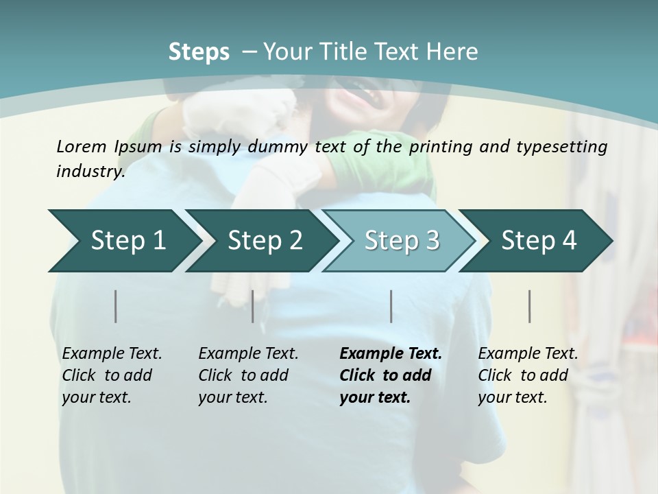 Growing Closeup Leaf PowerPoint Template
