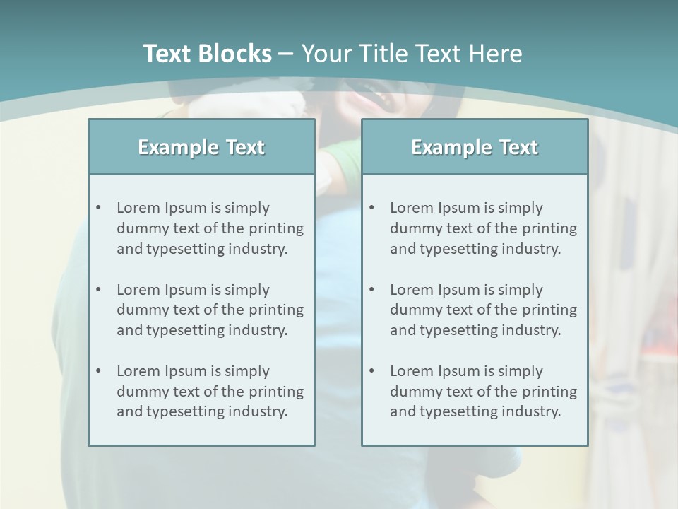 Growing Closeup Leaf PowerPoint Template