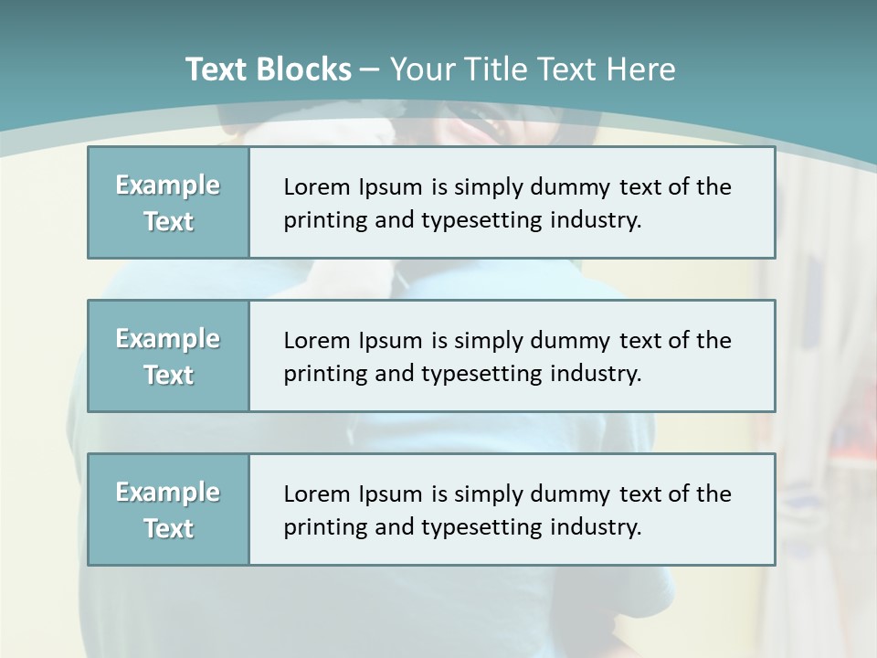 Growing Closeup Leaf PowerPoint Template