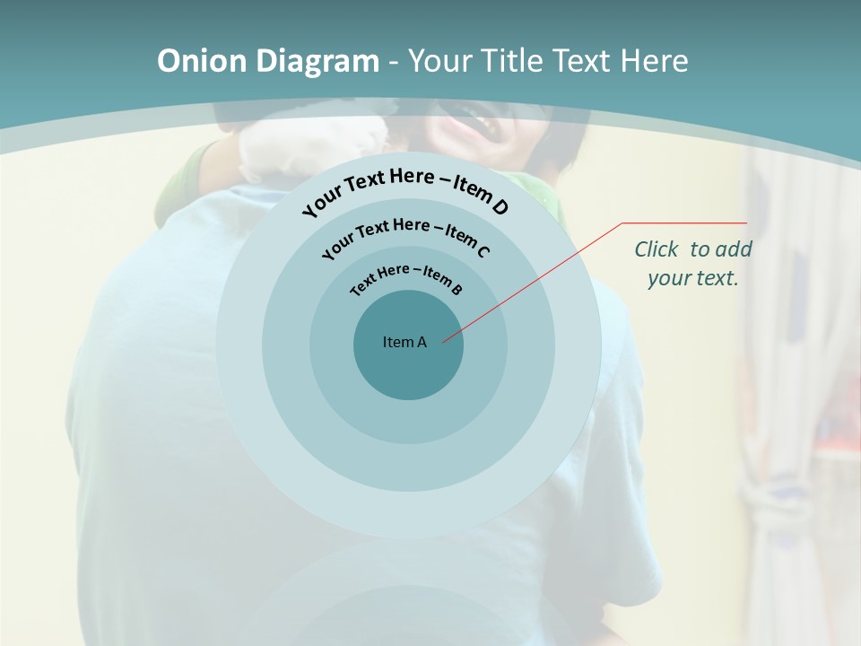 Growing Closeup Leaf PowerPoint Template