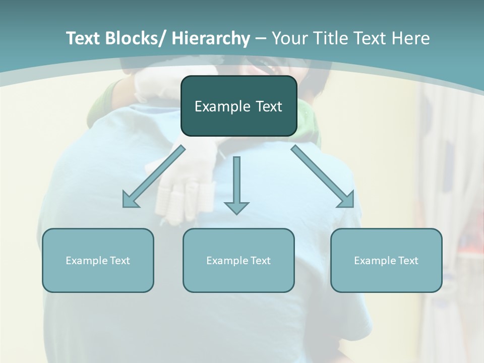 Growing Closeup Leaf PowerPoint Template