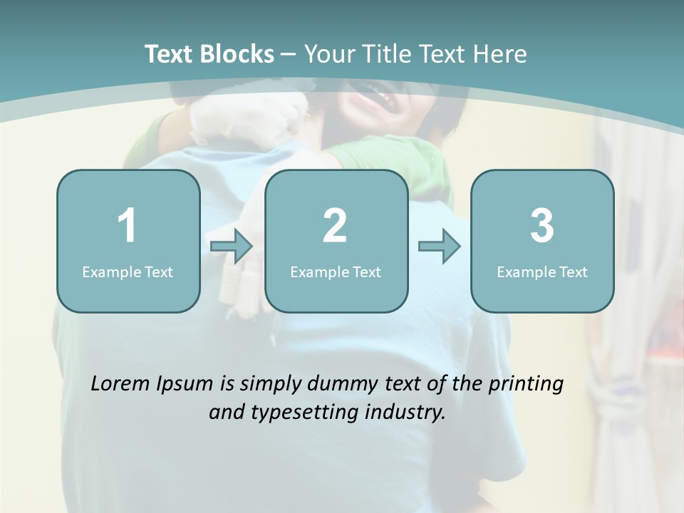 Growing Closeup Leaf PowerPoint Template