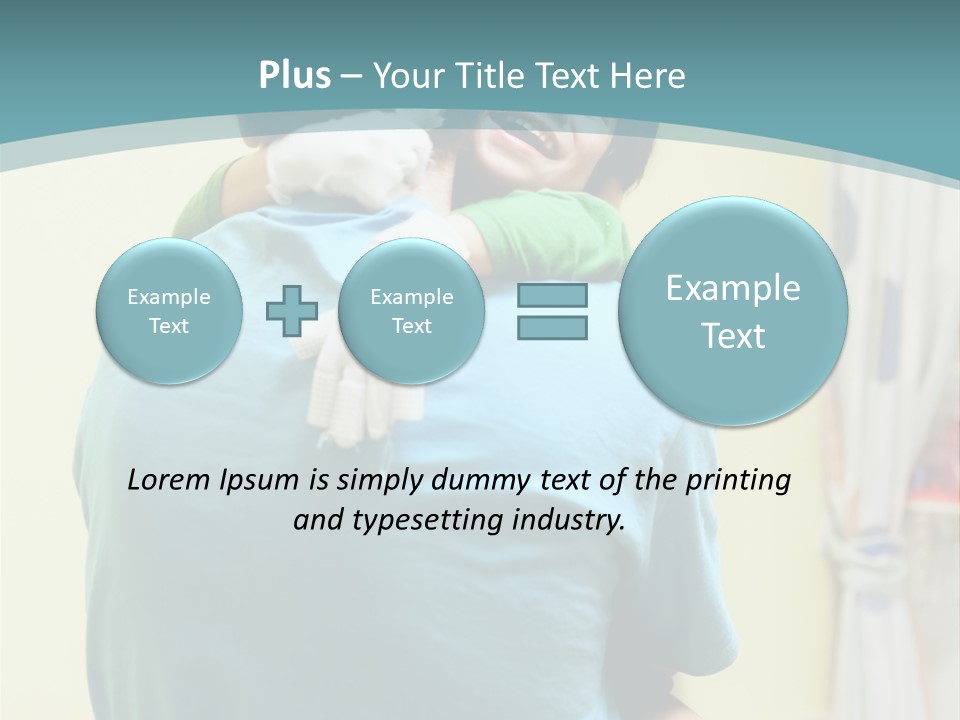 Growing Closeup Leaf PowerPoint Template