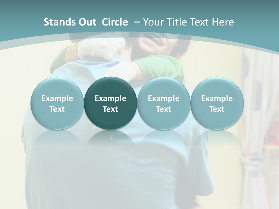 Growing Closeup Leaf PowerPoint Template