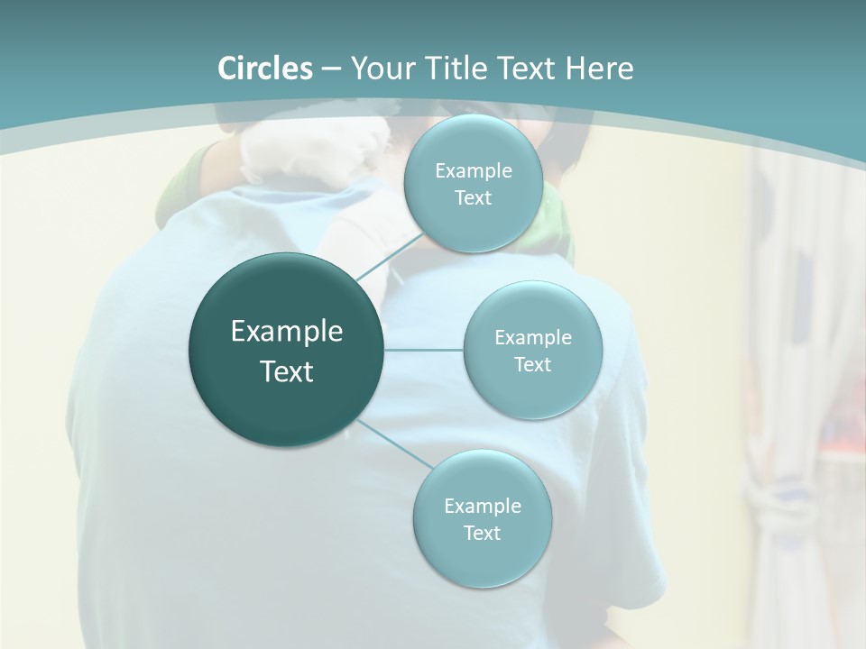 Growing Closeup Leaf PowerPoint Template