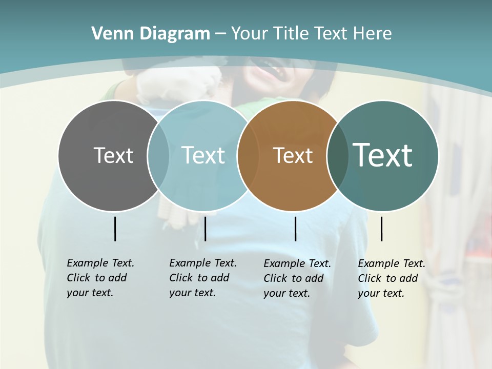 Growing Closeup Leaf PowerPoint Template