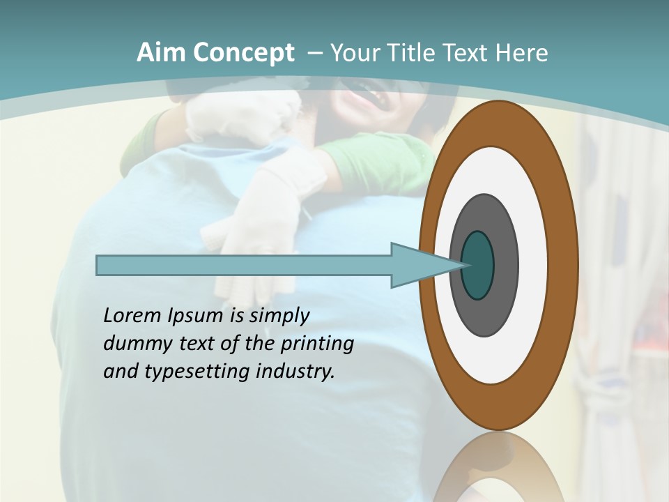 Growing Closeup Leaf PowerPoint Template