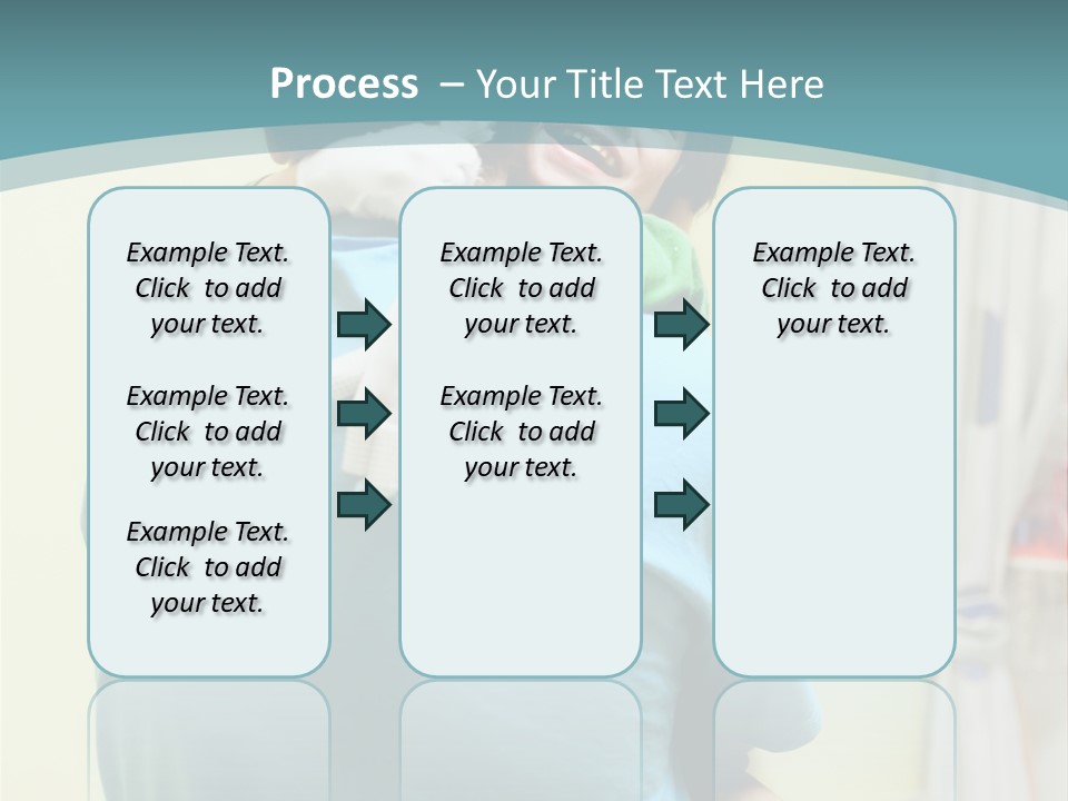 Growing Closeup Leaf PowerPoint Template