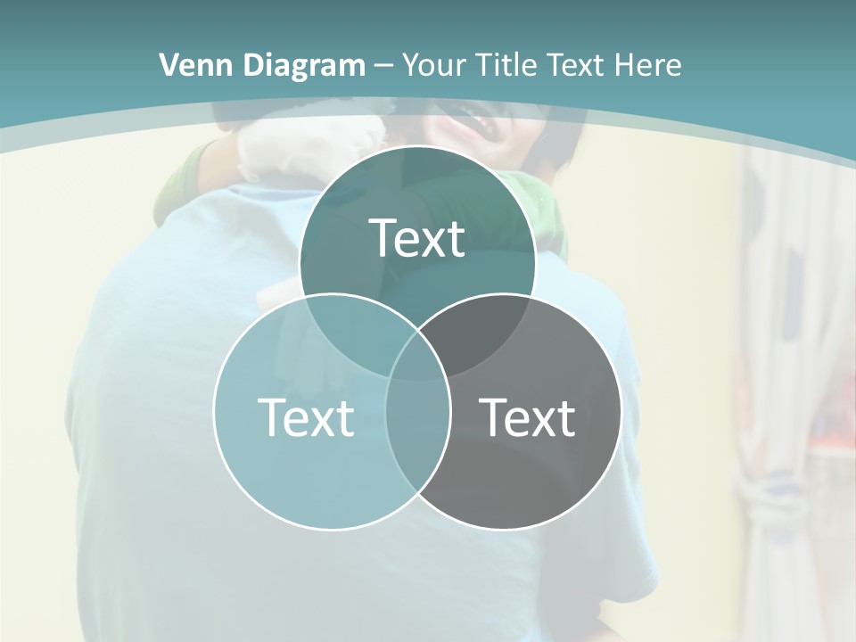 Growing Closeup Leaf PowerPoint Template