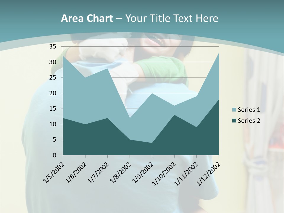 Growing Closeup Leaf PowerPoint Template