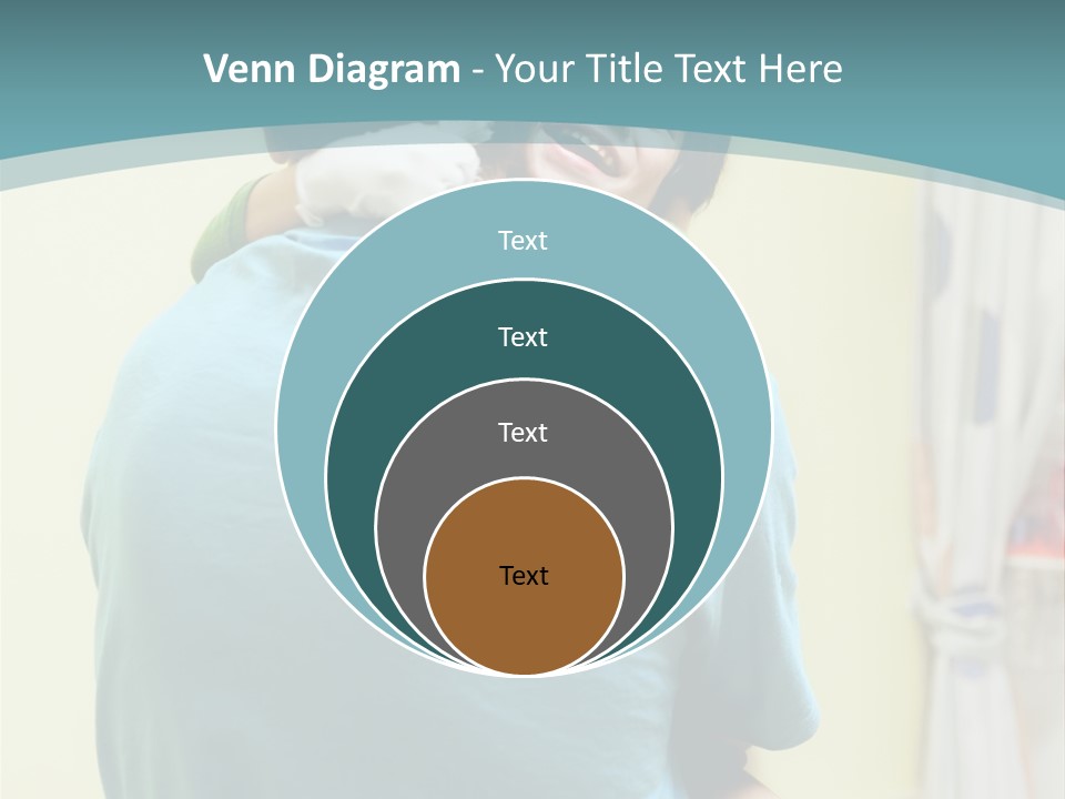 Growing Closeup Leaf PowerPoint Template