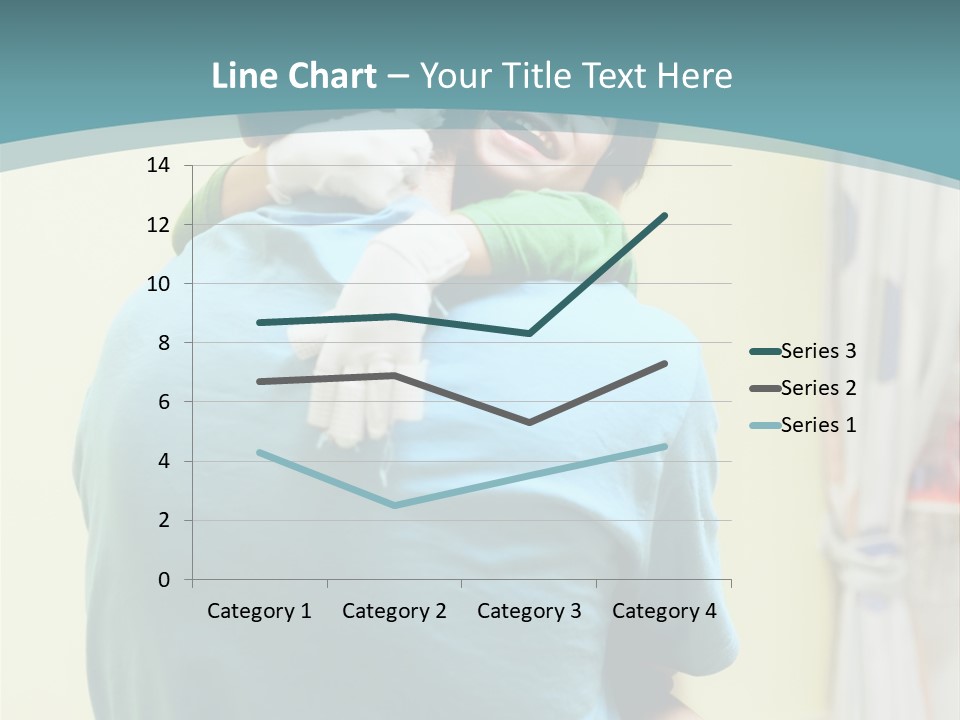 Growing Closeup Leaf PowerPoint Template