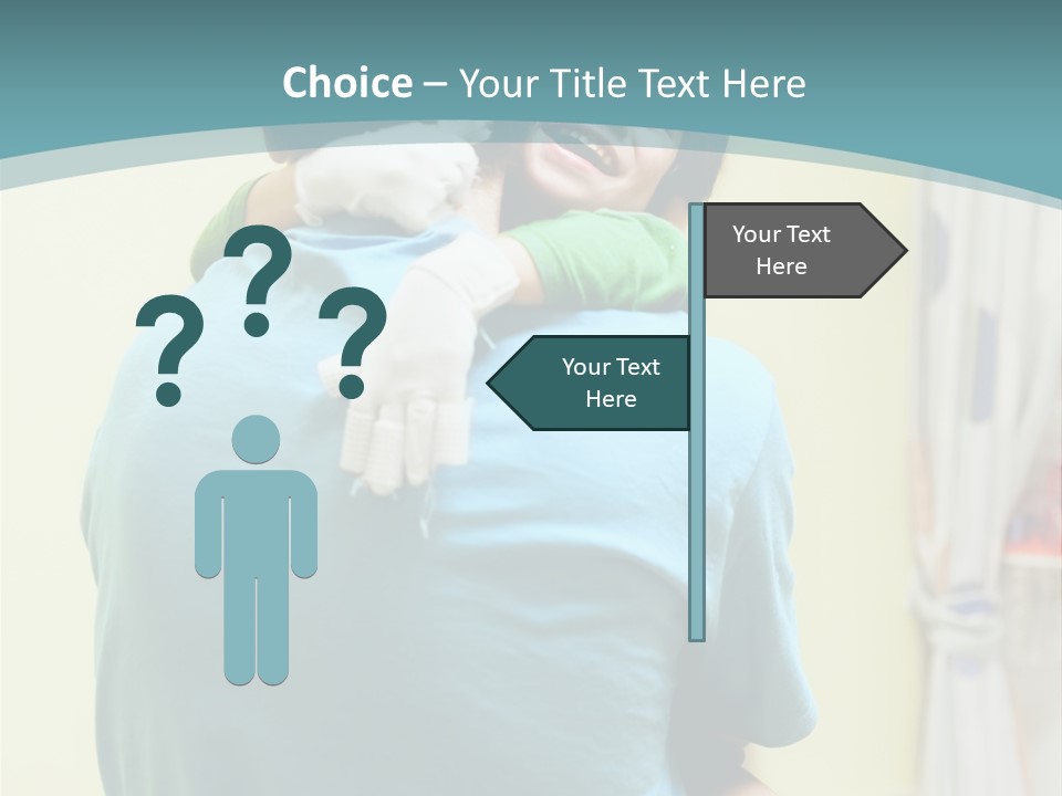 Growing Closeup Leaf PowerPoint Template