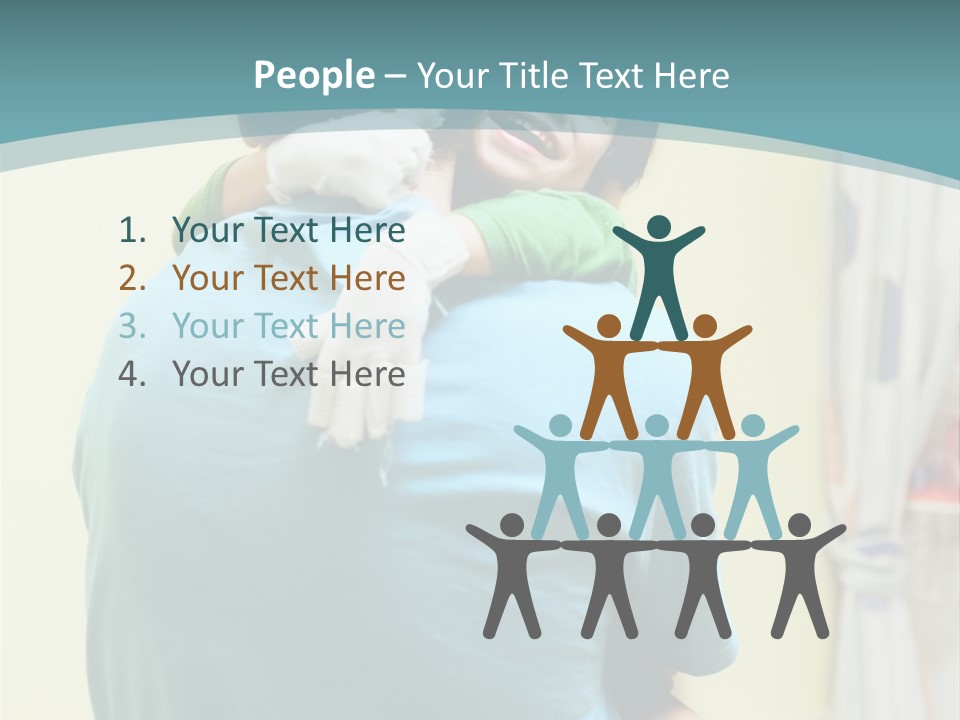 Growing Closeup Leaf PowerPoint Template