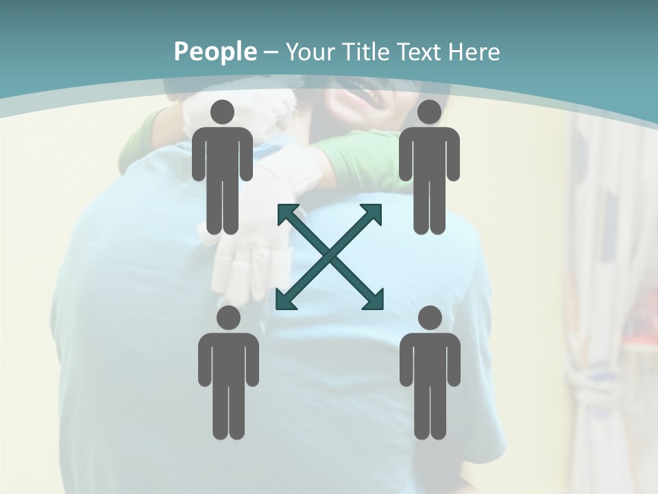 Growing Closeup Leaf PowerPoint Template