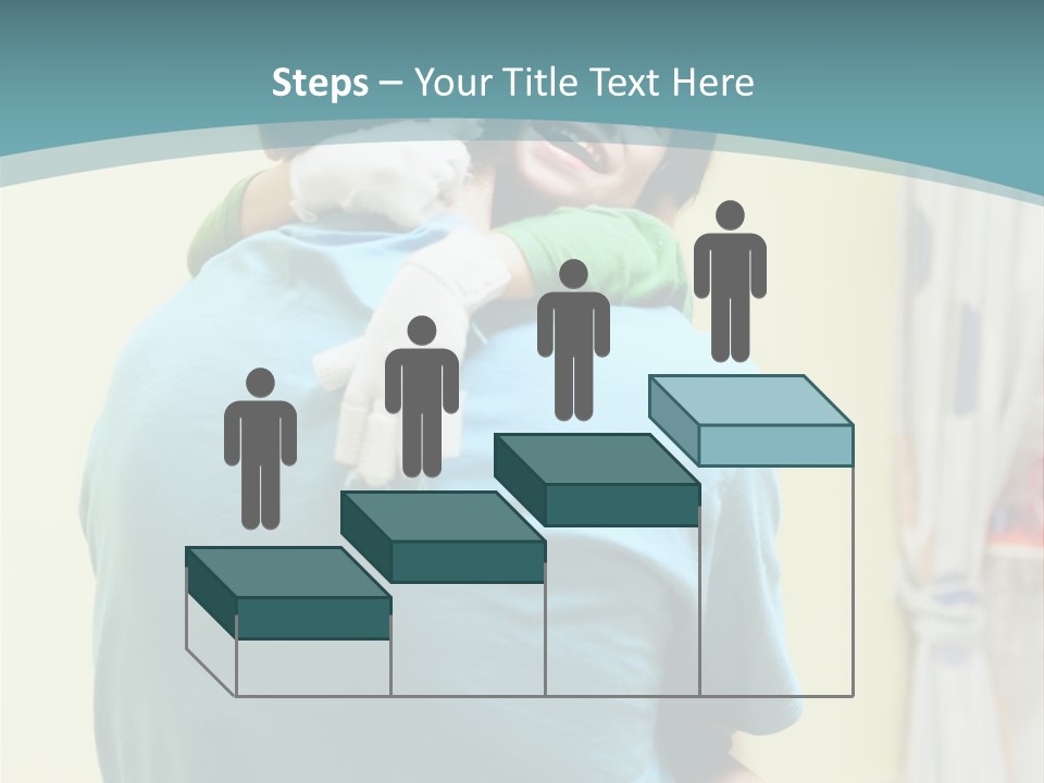 Growing Closeup Leaf PowerPoint Template