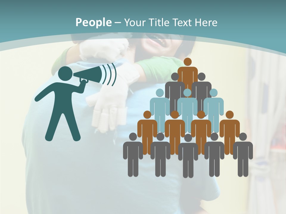 Growing Closeup Leaf PowerPoint Template