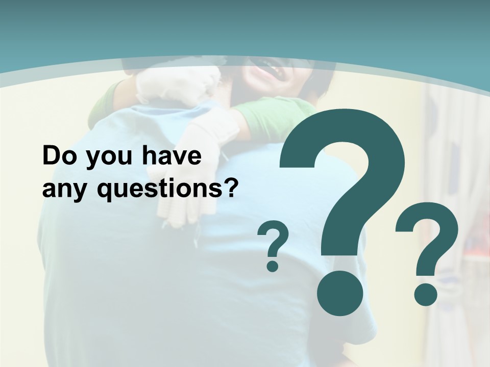 Growing Closeup Leaf PowerPoint Template