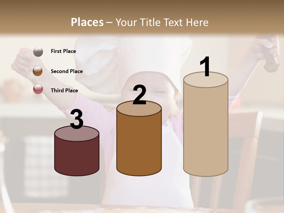 Girl Make Young PowerPoint Template