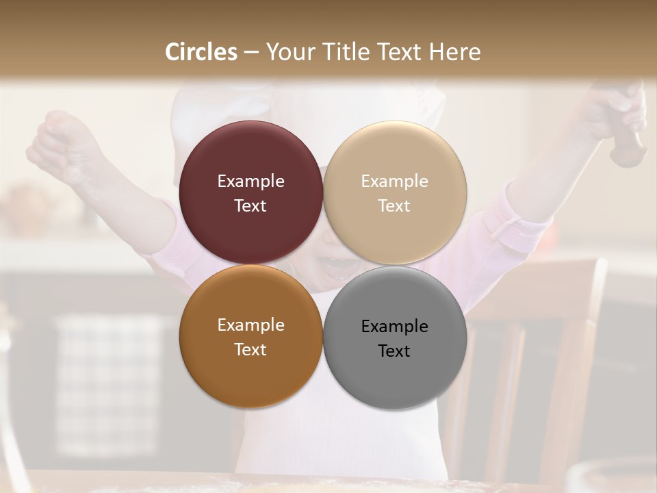 Girl Make Young PowerPoint Template