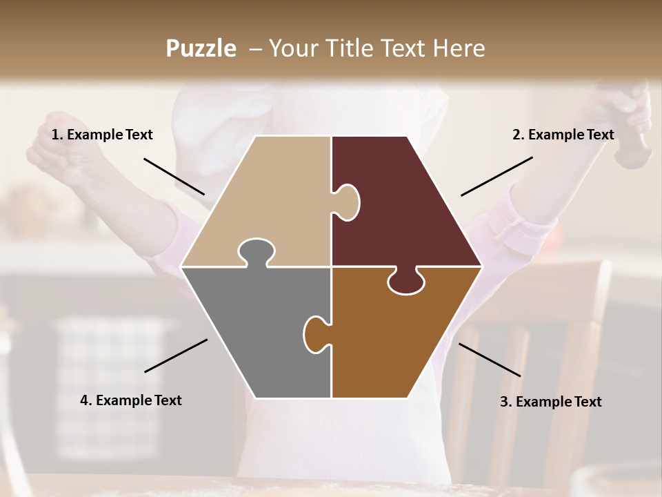 Girl Make Young PowerPoint Template