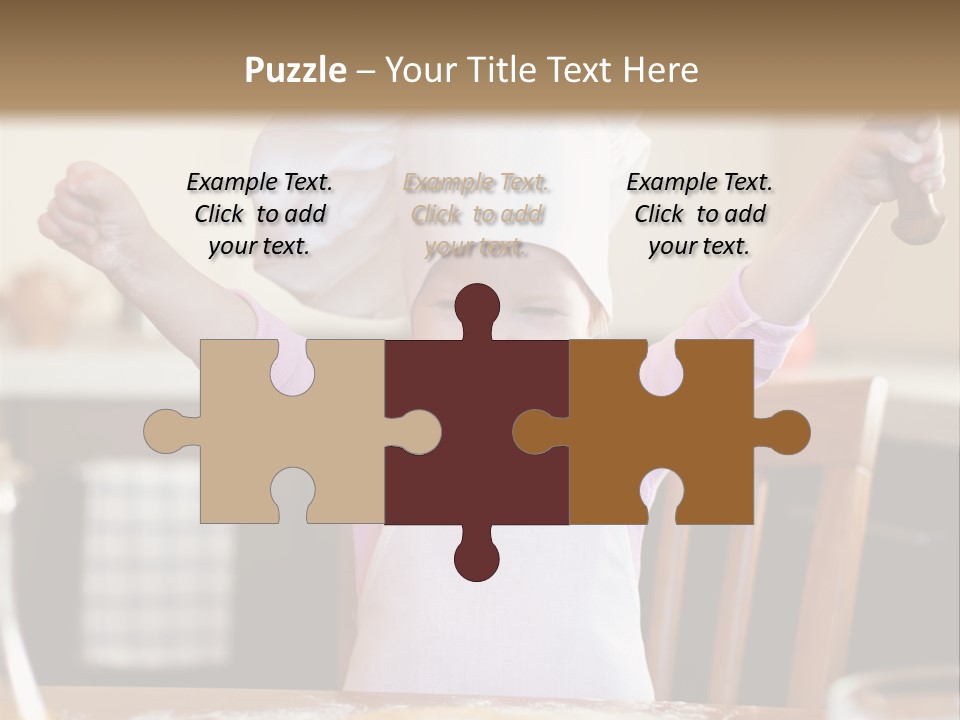 Girl Make Young PowerPoint Template