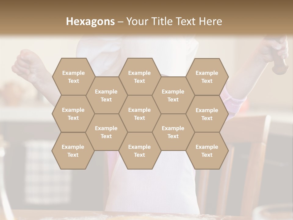 Girl Make Young PowerPoint Template