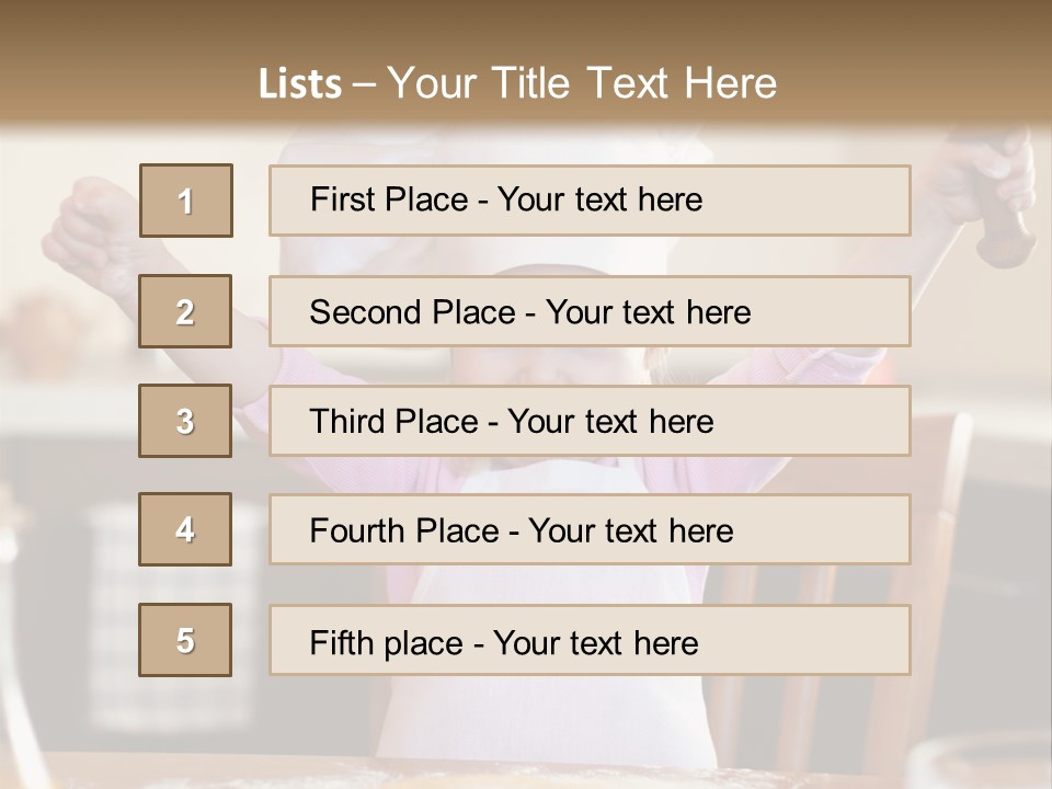 Girl Make Young PowerPoint Template