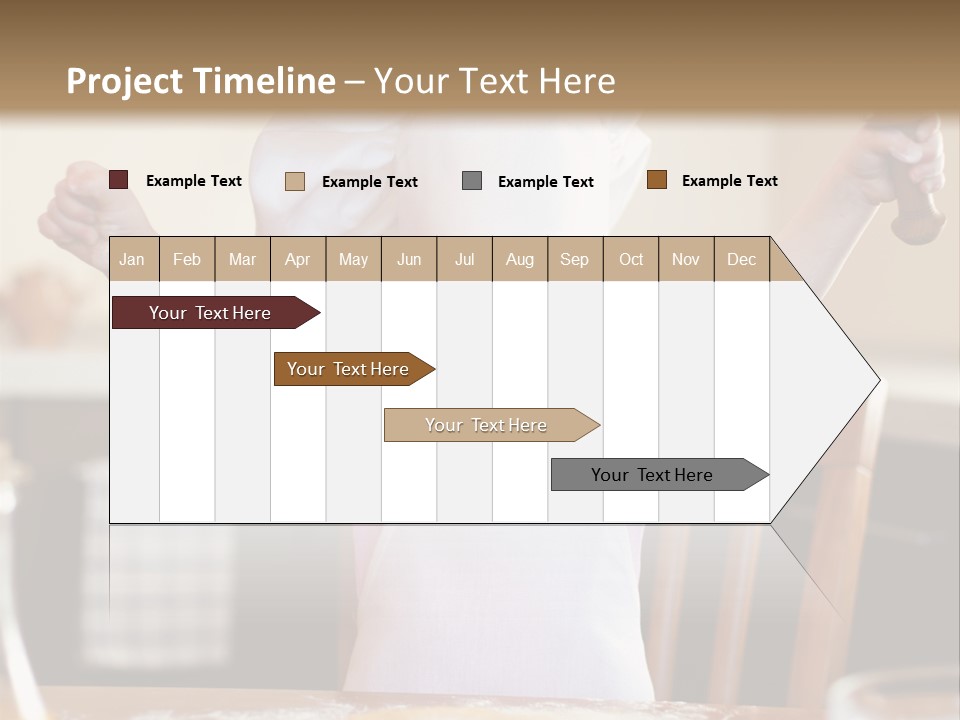 Girl Make Young PowerPoint Template