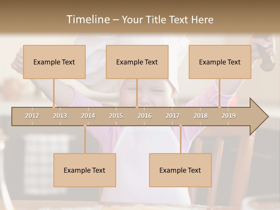 Girl Make Young PowerPoint Template